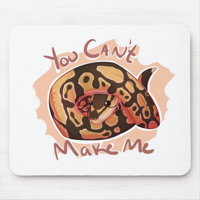 Mousepad Você não pode me fazer Python (Frente)