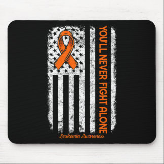 Mousepad Você nunca combaterá sozinho a leucemia de Cancere
