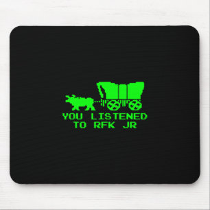 Mousepad Você Ouviu Rfk Jr Divertido Oregon Trail