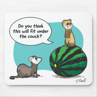 Mousepad Você pensa este caberá sob o sofá?