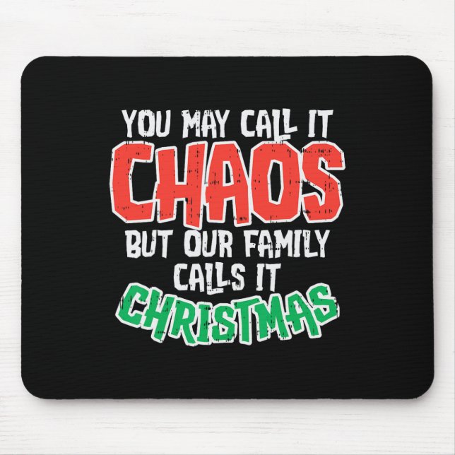 Mousepad Você Pode Chamar De Piada Engraçada De Natal Da Fa (Frente)