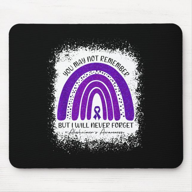 Mousepad Você Pode Não Lembrar, Mas Eu Nunca Esquecerei Hei (Frente)