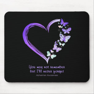 Mousepad Você pode não se lembrar, mas eu nunca esquecerei
