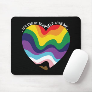 Mousepad Você Pode Ser Você Mesmo Comigo LGBT Transgênero G