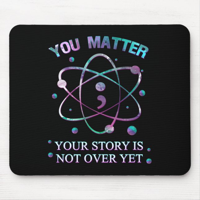 Mousepad Você Problema Prevenção Ao Suicídio Sua História N (Frente)