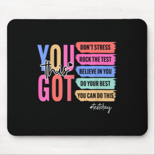 Mousepad Você Tem Essa Rua De Dia De Teste Do Stress Rock