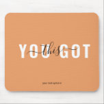 Mousepad VOCÊ TEM ISSO! Trendy, Salon<br><div class="desc">VOCÊ TEM ISSO! Tendy,  moderno,  mouse pad de salão.</div>