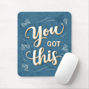 Mousepad Você Tem Isto: Letras Motivacionais De Arte