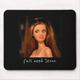 Mousepad Vocês Precisam de Jesus Rosto de Desgosto Cristão