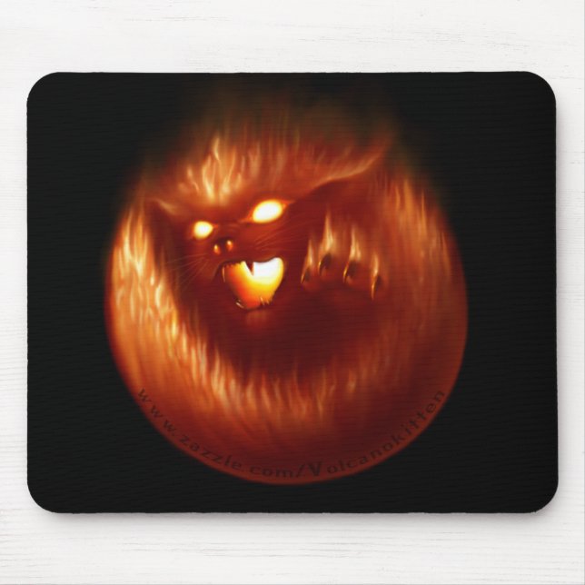 Mousepad Volcanokitten (Frente)