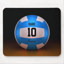 Mousepad Voleibol azul