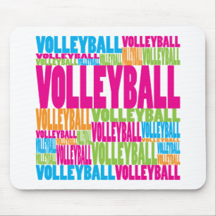 Mousepad Voleibol colorido