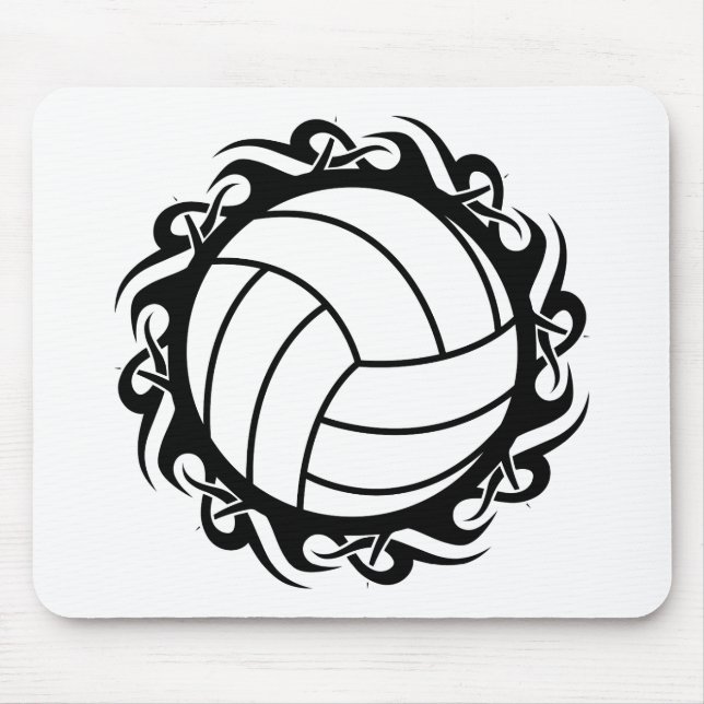 Mousepad voleibol tribal (Frente)