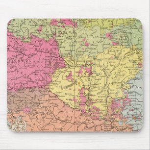 Mousepad Volkerkarte v Oesterreich Ungarn, Áustria, Hungri