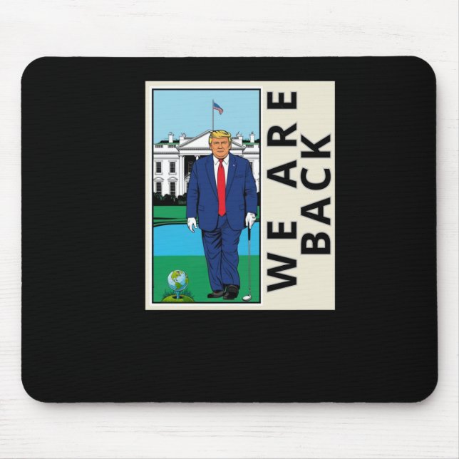 Mousepad Voltamos A Fazer A América Balançar - Gráfico (Frente)