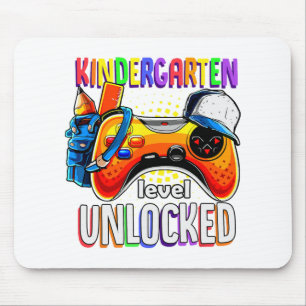 Mousepad Voltar Ao Nível Do Jardim De Infância Do Gamepad D