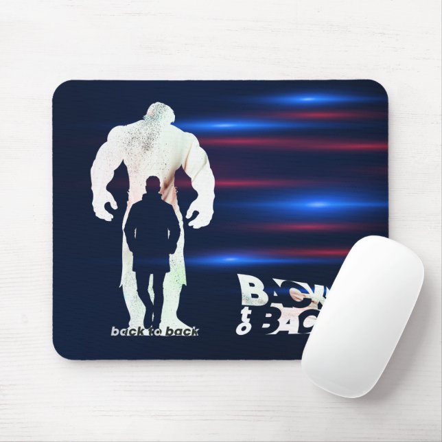 Mousepad Voltar para trás | (Com mouse)