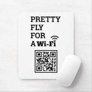 Mousepad Voo bonito para uma varredura Wifi para conectar o