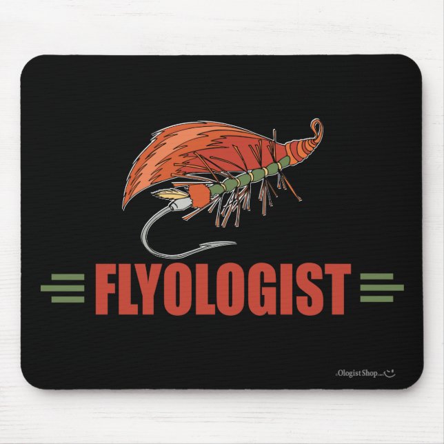 Mousepad Voo Humorístico, Pesca de Voo (Frente)