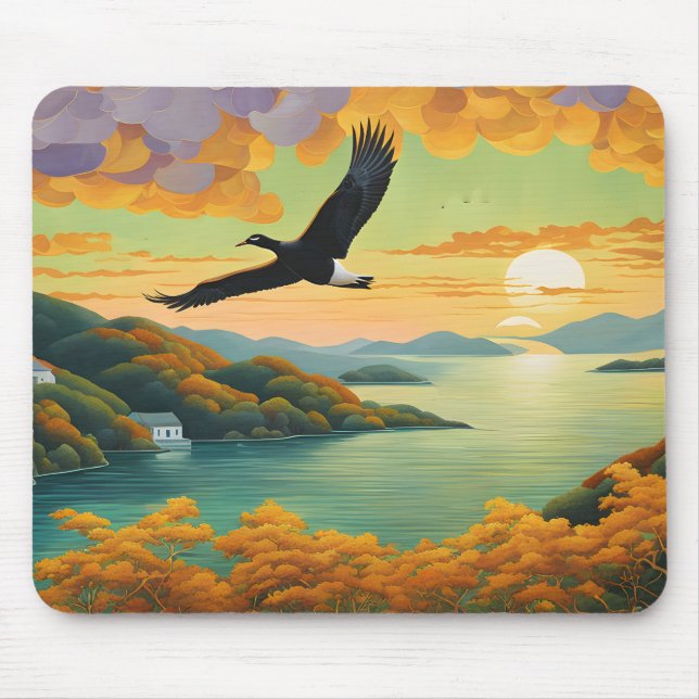 Mousepad Voo para Casa (Frente)