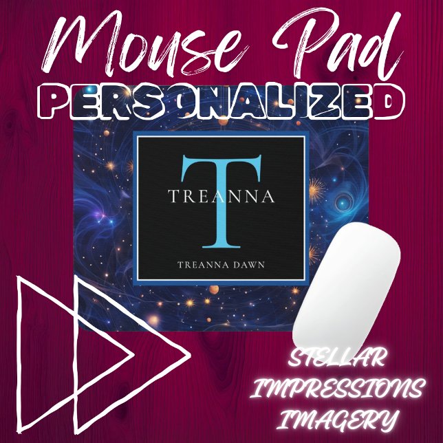 Mousepad Vórtex Celestial (Criador carregado)