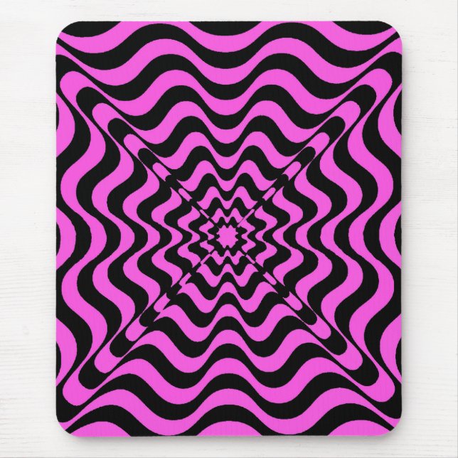 Mousepad Vórtice Rosa (Frente)