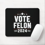 Mousepad Votação Felon Trump 2024 Votação Engraçada<br><div class="desc">Votação Felon Trump 2024 Votação Engraçada Do Felon</div>