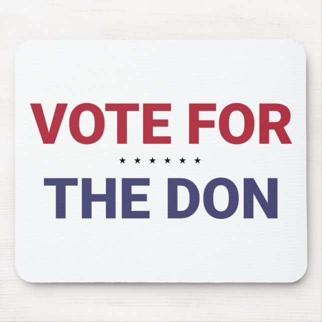 Mousepad Votação no Don (eleição dos EUA em 2020) (Frente)