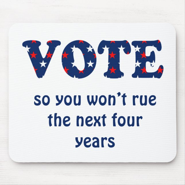 Mousepad Votação ou Rue a Eleição (Frente)