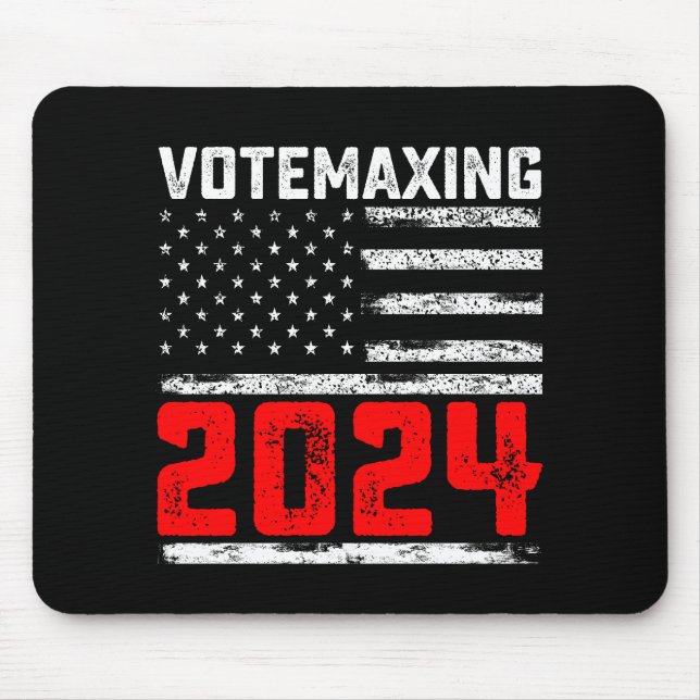 Mousepad VotaçãoMaxing 2024 Trump Eleição Presidencial (Frente)