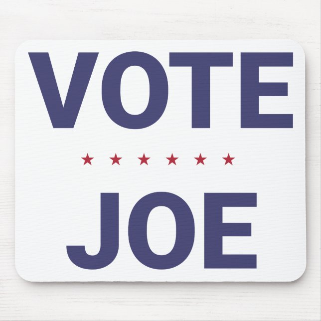Mousepad Vote Joe (eleições de 2020 nos EUA) (Frente)