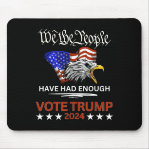 Mousepad Voto Pró-Republicano Trump 2024 Que As Pessoas Têm