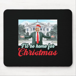 Mousepad Vou Chegar Para O Natal, Engraçado Xmas Pajamas