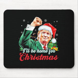 Mousepad Vou Chegar Para O Natal, Engraçado Xmas Pajamas