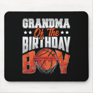 Mousepad Vovó Bysketbyll Família Birthday Boy Byller B-da