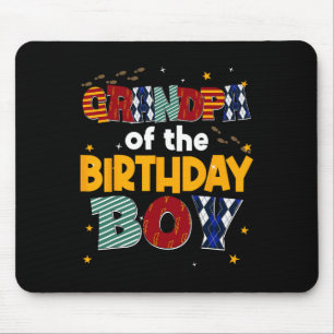 Mousepad Vovô Da Decoração Do Festa Familiar Birthday Boy