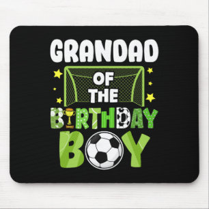 Mousepad Vovô de Futebol Aniversário Menino Festa Futebol F