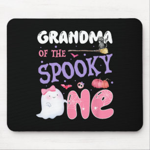 Mousepad Vovó De Halloween De Um primeiro aniversario Spook