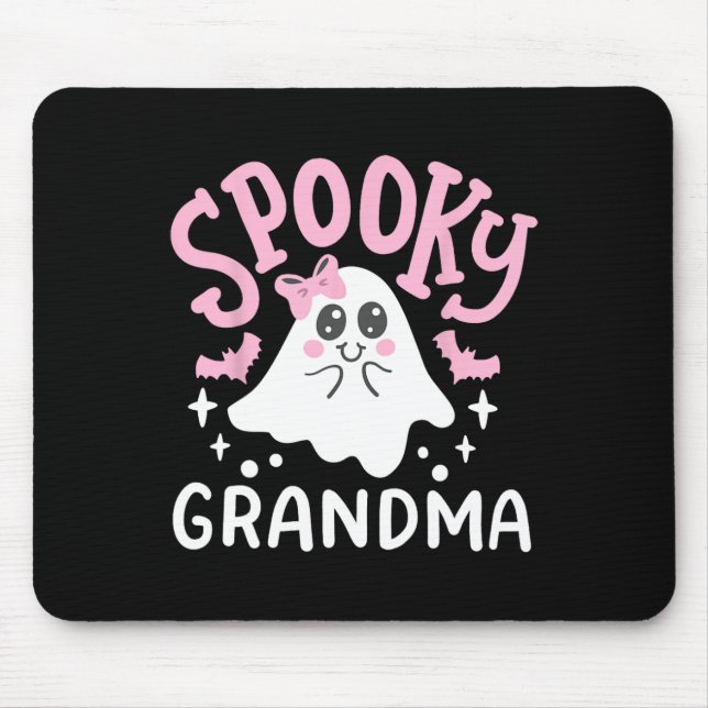 Mousepad Vovó de Halloween Engraçado (Frente)