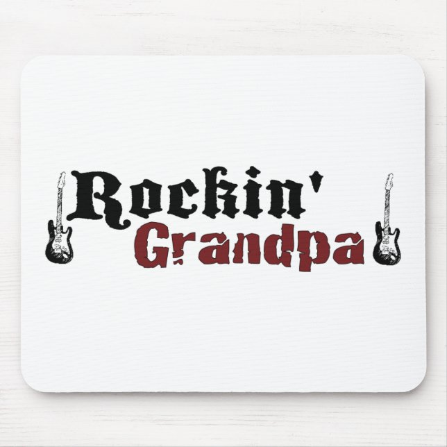 Mousepad Vovô de Rockin (Frente)
