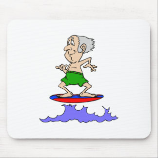 Mousepad Vovô de Surfin