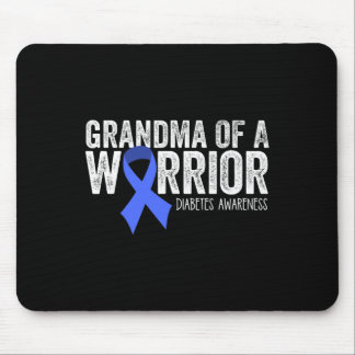 Mousepad Vovó De Um Guerreiro T1d Absorvente De Fita Azul D