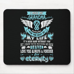 Mousepad Vovó É Meu Anjo Guardião Desaparecendo no Dia do M