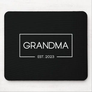 Mousepad Vovó Est 2023 Nova Avó Primeira Vez