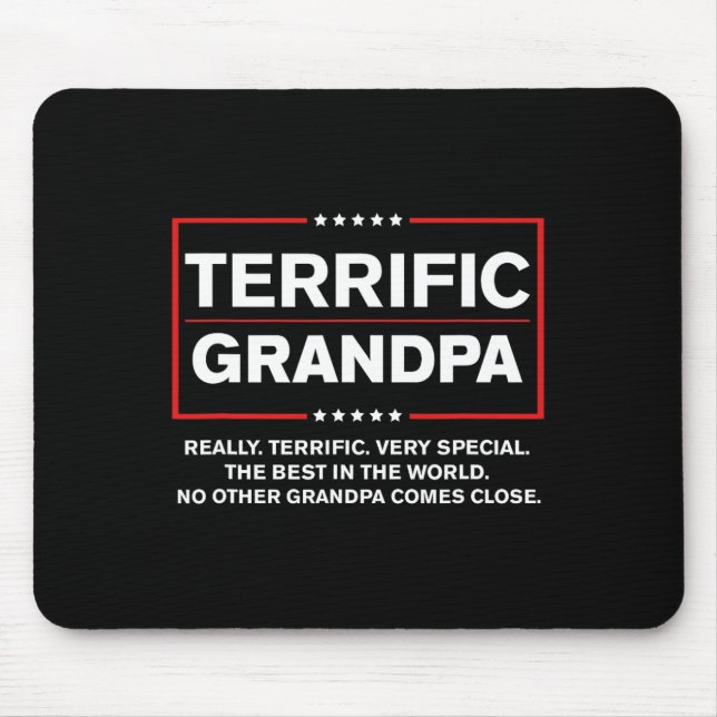 Mousepad Vovô fantástico - Espetáculo da Campanha Donald Tr (Frente)