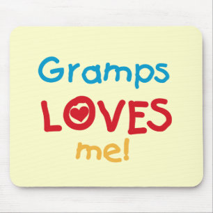 Mousepad Vovô me ama T-shirts e presentes