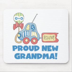 Mousepad Vovó Nova Orgulhosa. É um Camiseta e presentes