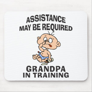 Mousepad Vovô novo no treinamento