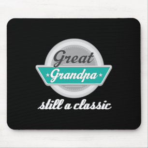 Mousepad Vovô Oferece Dia de os pais Engraçado Vintage