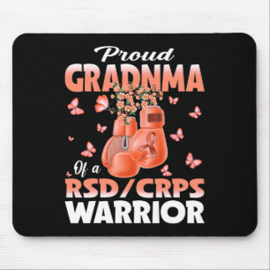 Mousepad Vovó Orgulhosa De Um Boxi De Sensibilização Do Gue